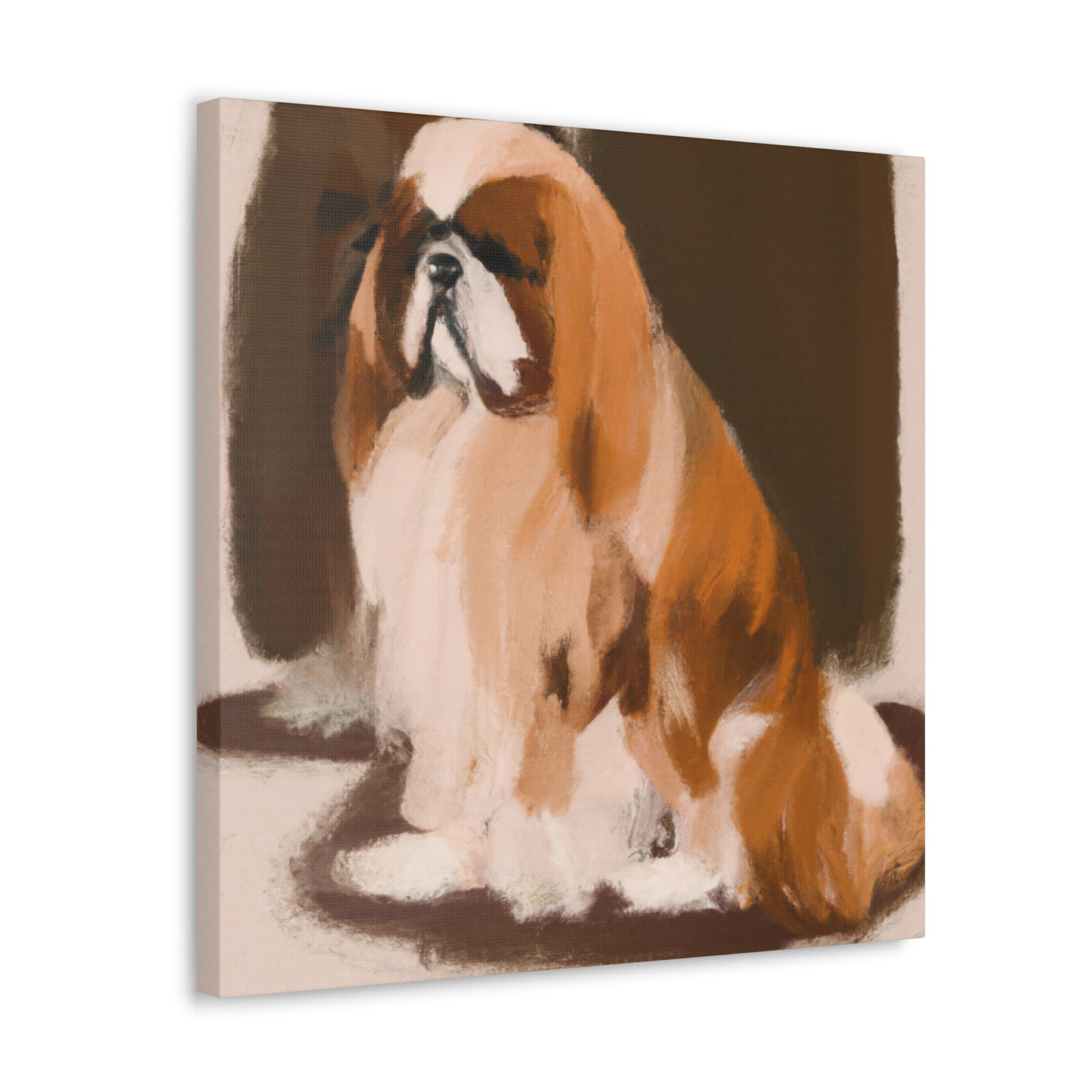 "Pekingese: A Dream" - Canvas