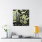 Indian Rhinoceros Impressionism - Canvas