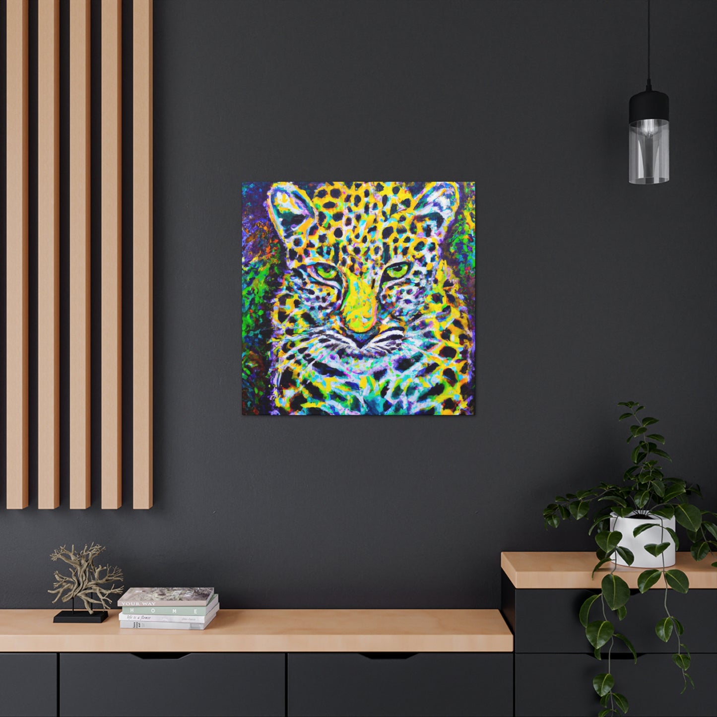 Leopard on the Prowl - Canvas