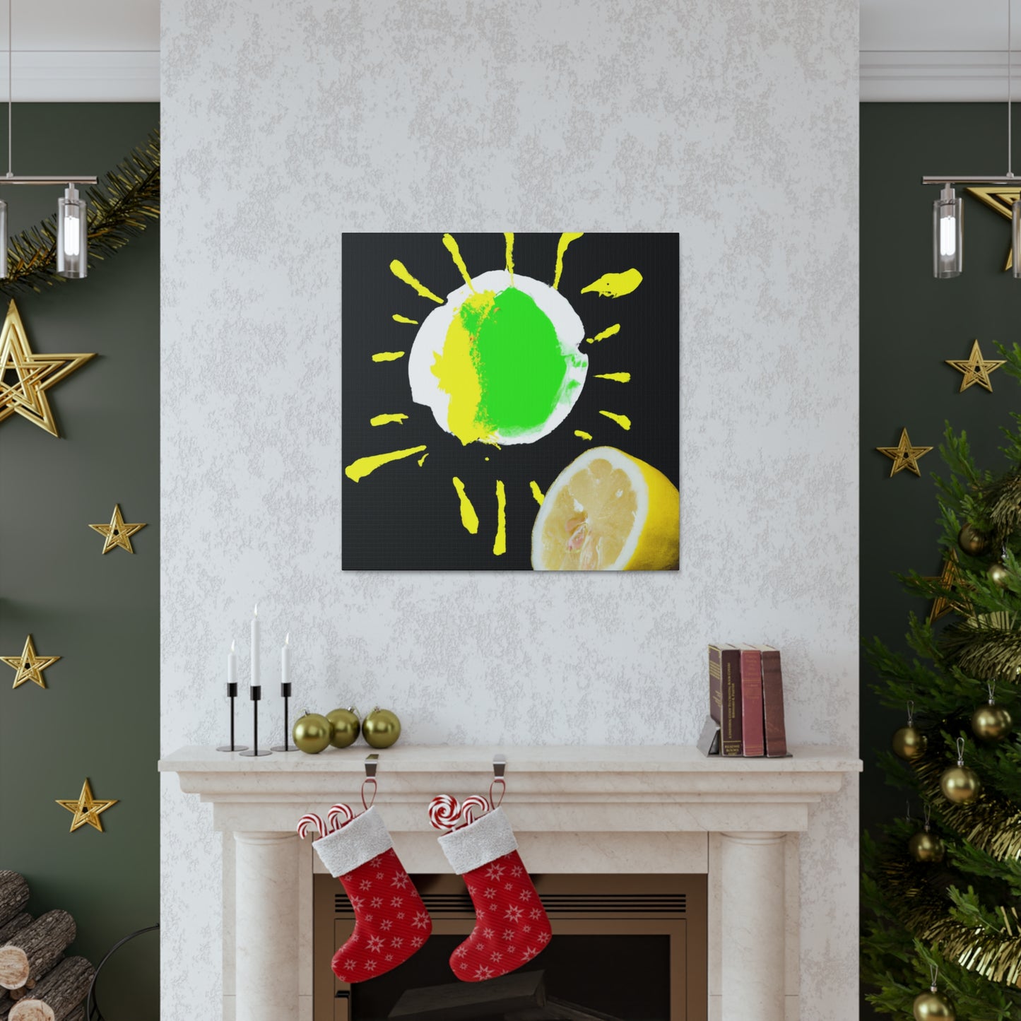 Lemon Juicy Brilliance - Canvas