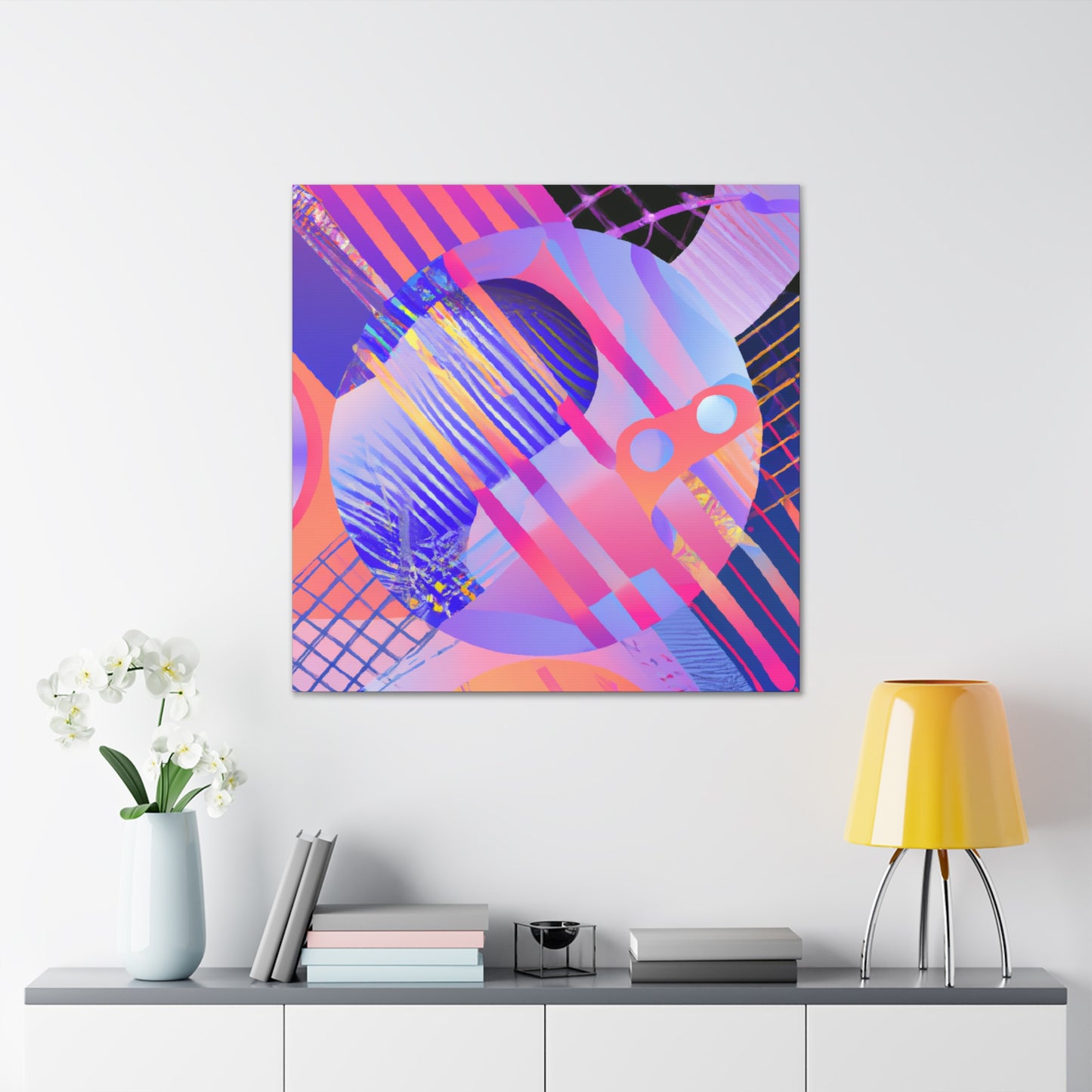 "Sublime Skyline Symphony" - Canvas