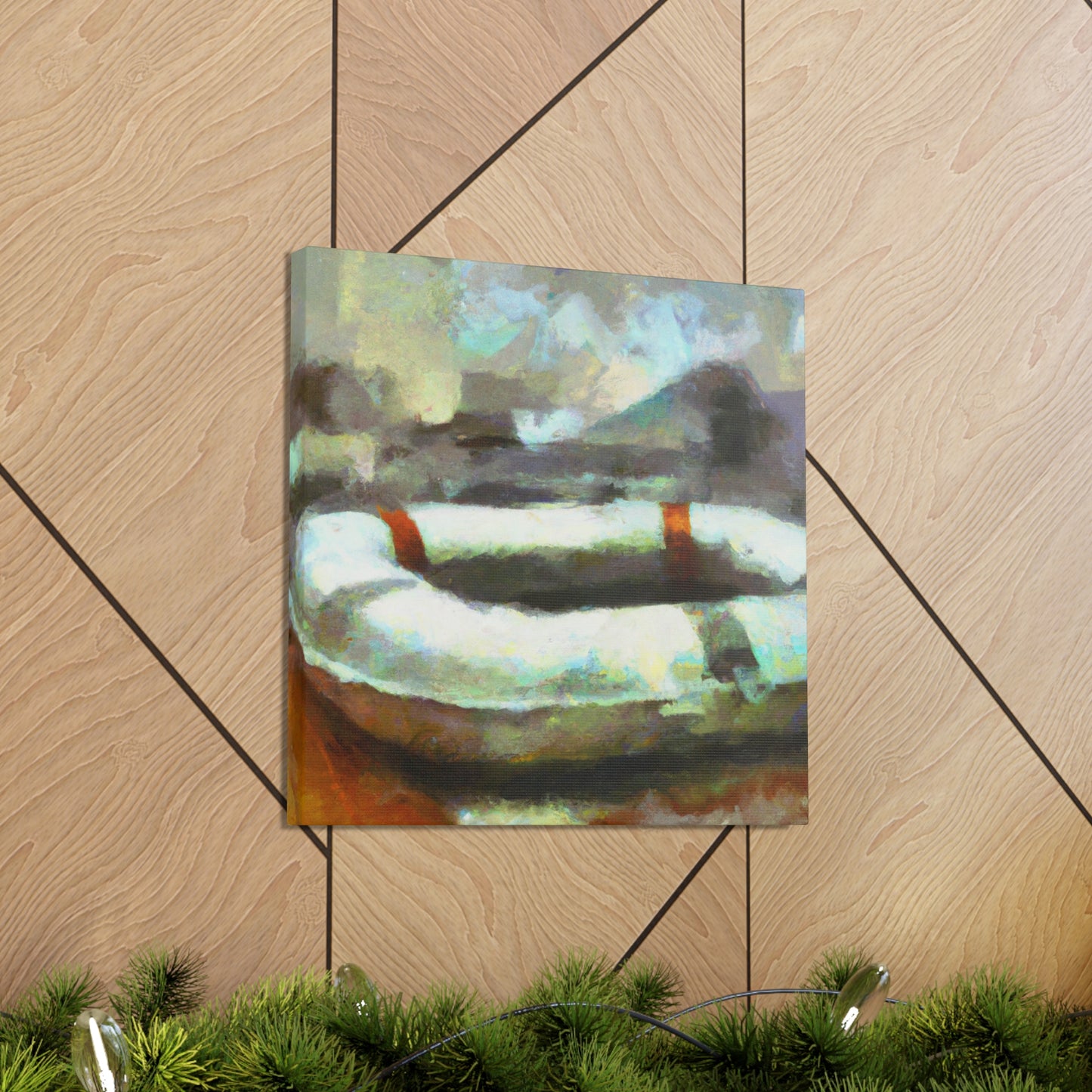 "Life Raft Saved Us" - Canvas