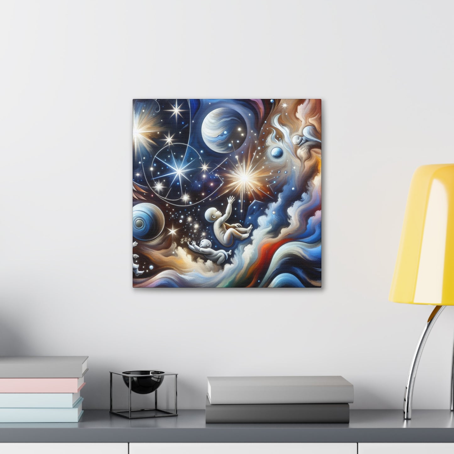 Starry Cosmos Ascension - Canvas