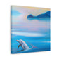 "Dolphins in the Sunset" - Canvas