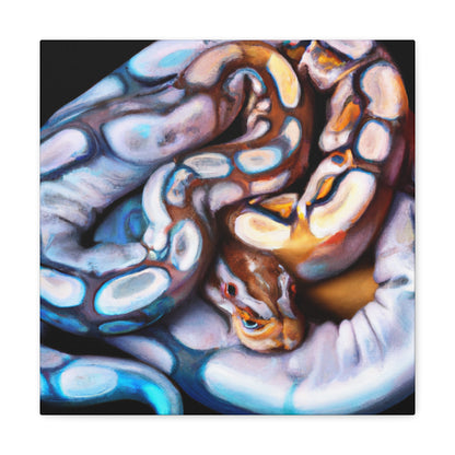 "Coursing Ball Python Vigor" - Canvas