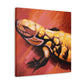 Gila Monster Reflection - Canvas