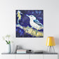 "Bird of Splendour Nuthatch" - Canvas