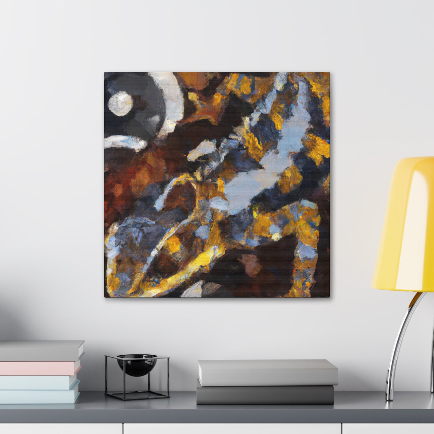 Frilled Lizard Impressionism - Canvas