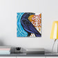 American Crow Mural - Canvas