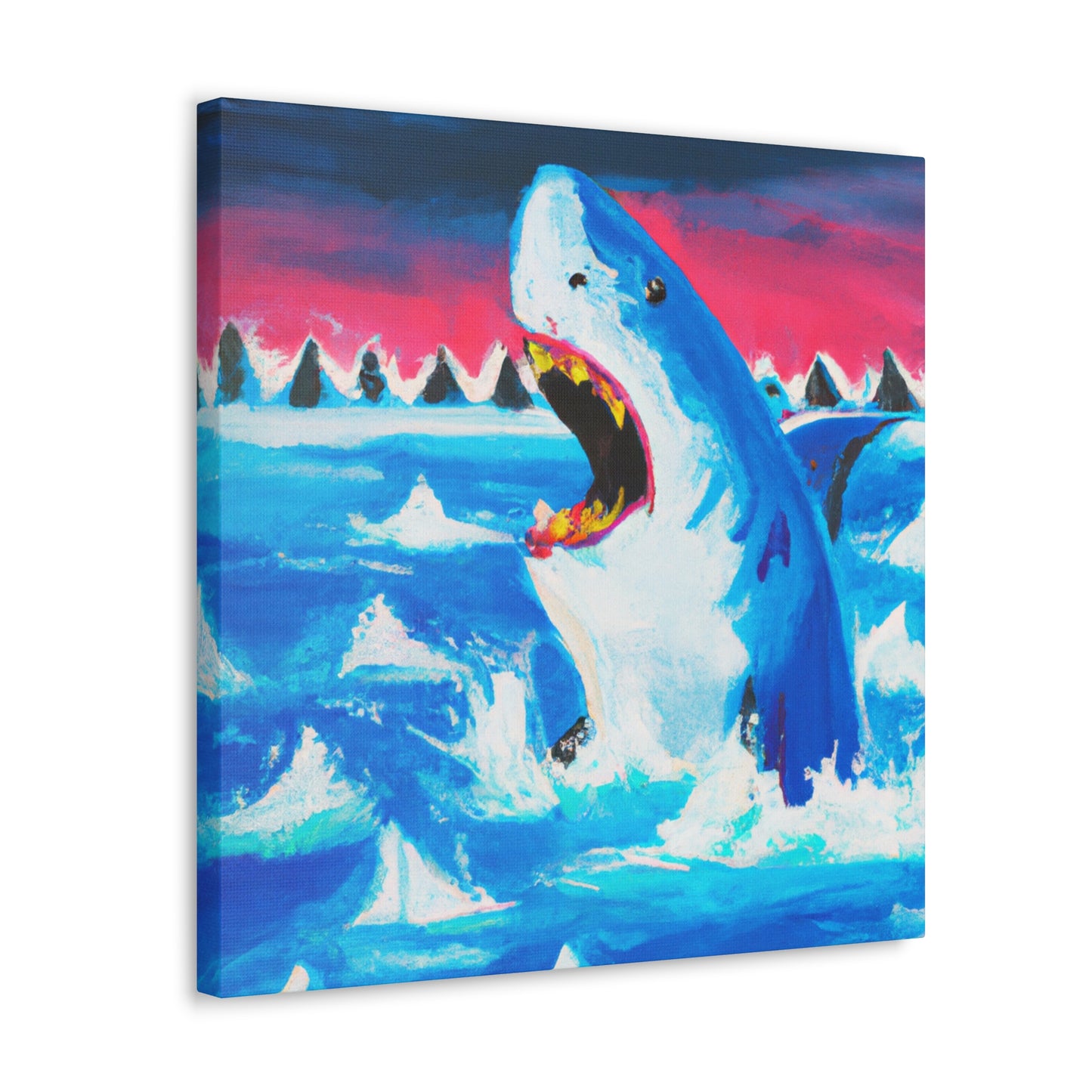 "Predator of the Sea" - Canvas