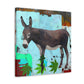 Ode to Donkey Art - Canvas