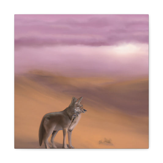 Coyote in Splendor - Canvas