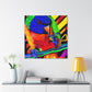 "Rainbow Lorikeet Flourish" - Canvas