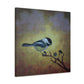 "Chickadee in Rococo" - Canvas