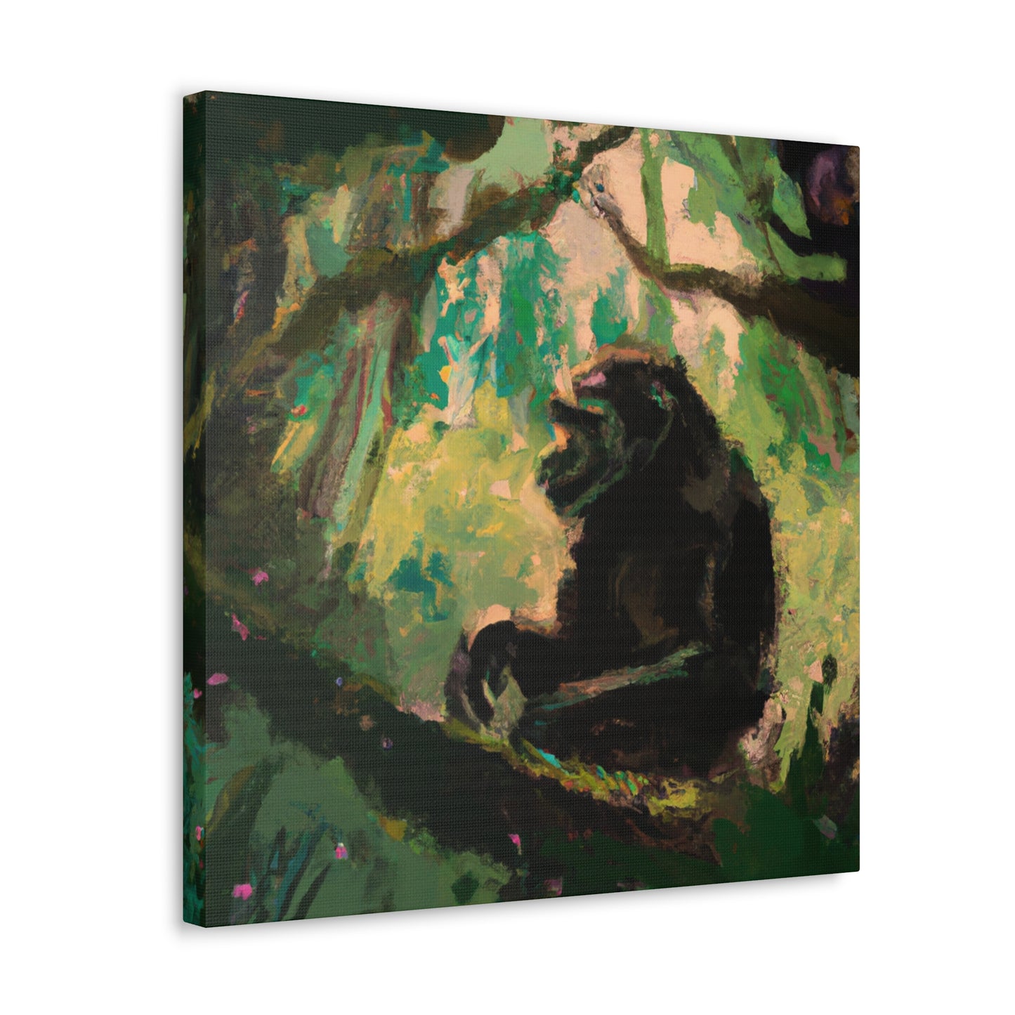 Chimpanzee Expressionistic Dream - Canvas