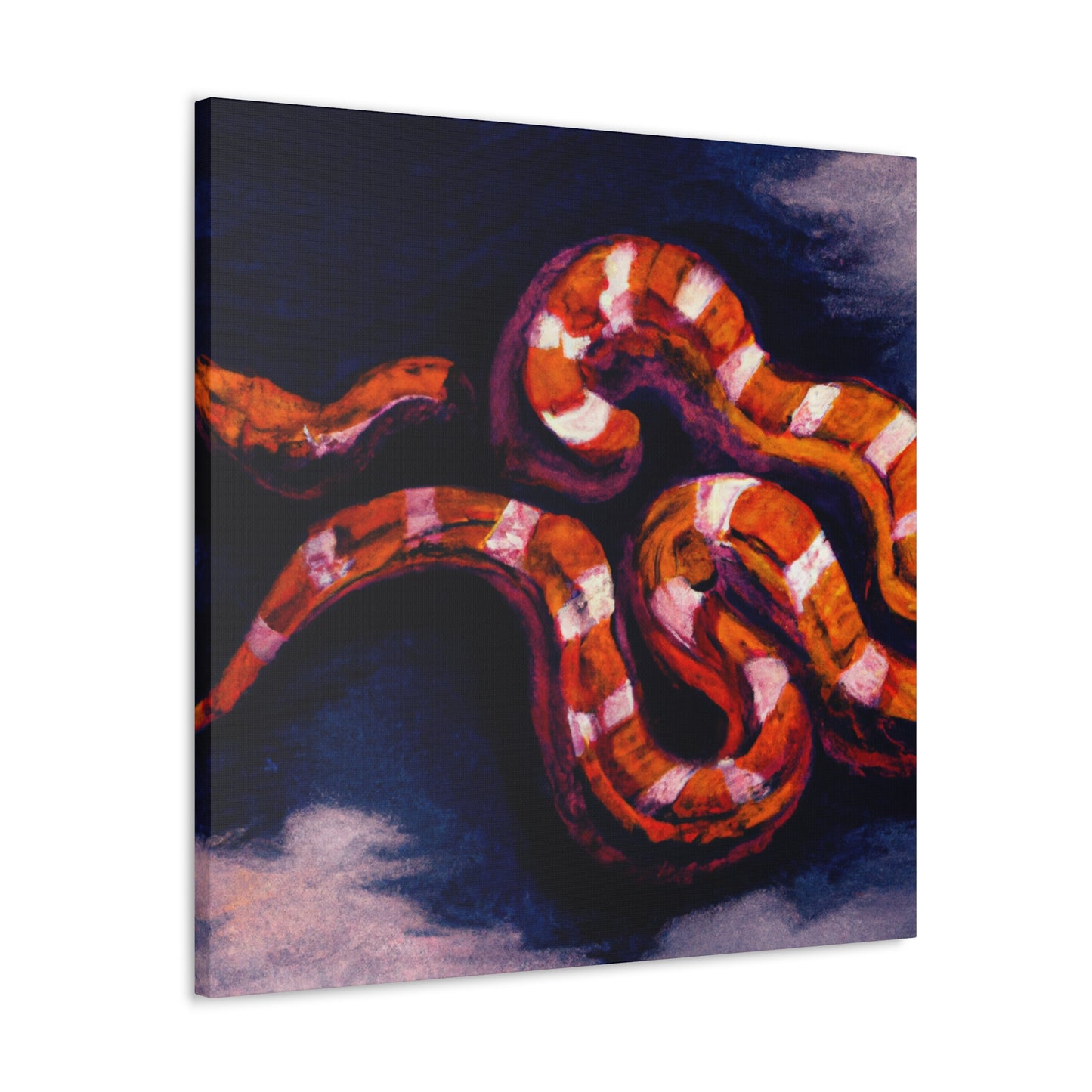 "Corn Snake Contemplation" - Canvas