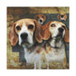 "Beagle in a Dreamscape" - Canvas