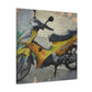 "Motorcycle Cruiser Dreamscape" - Canvas