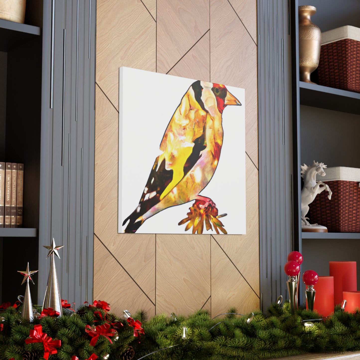 "Goldfinch American Splendor" - Canvas