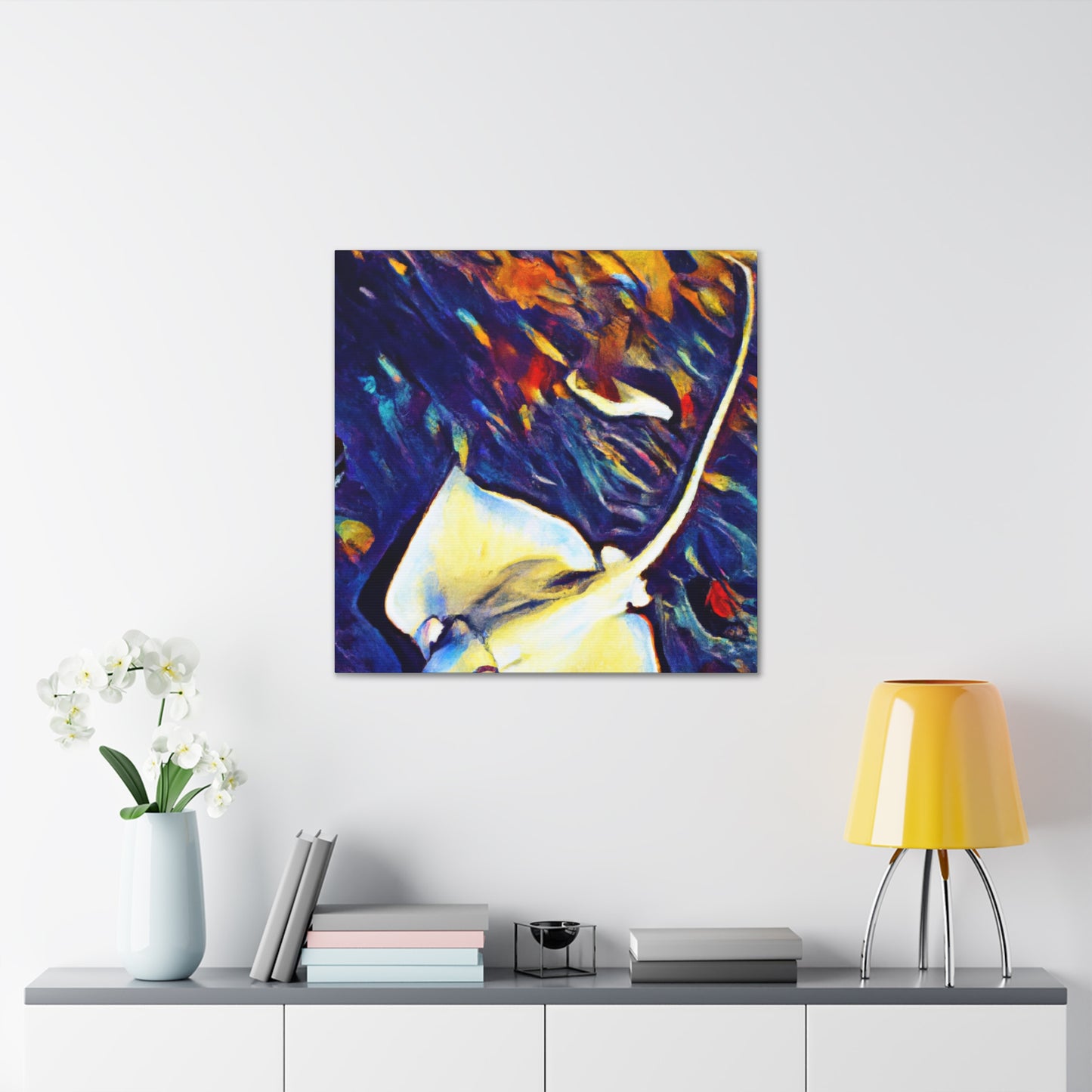 Stingray in Abstraction - Canvas