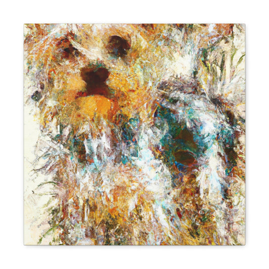 Yorkshire Terrier Expressionism - Canvas