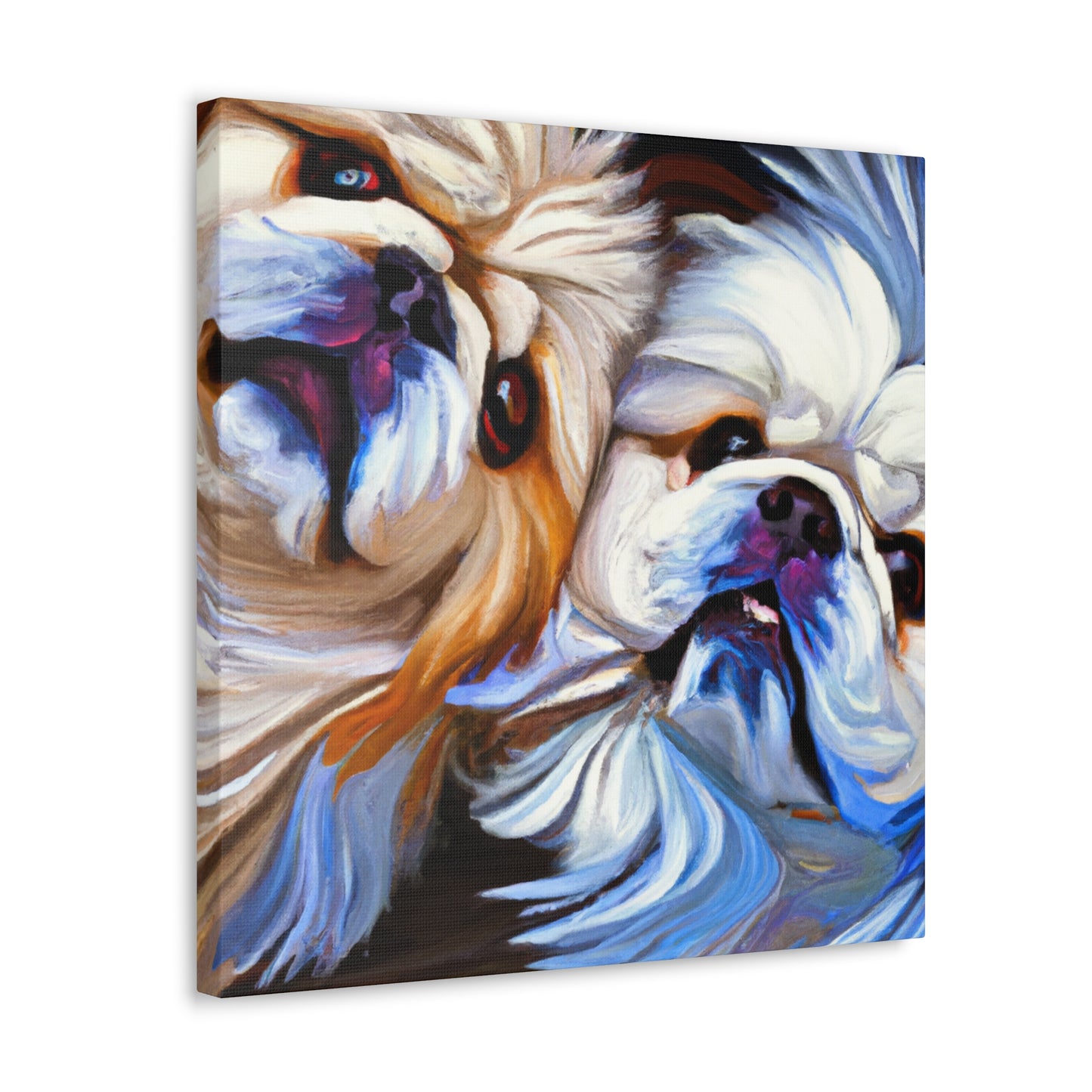 "Pekingese in Splendor" - Canvas