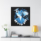 Blue Jay in Bloom - Canvas