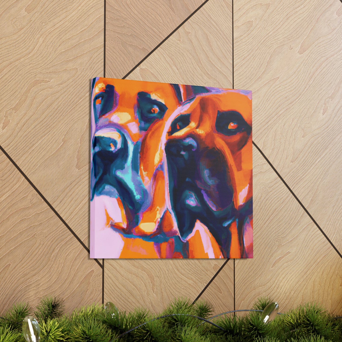 Ridgeback in Expressionism - Canvas