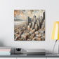 Foggy City Gravitation - Canvas