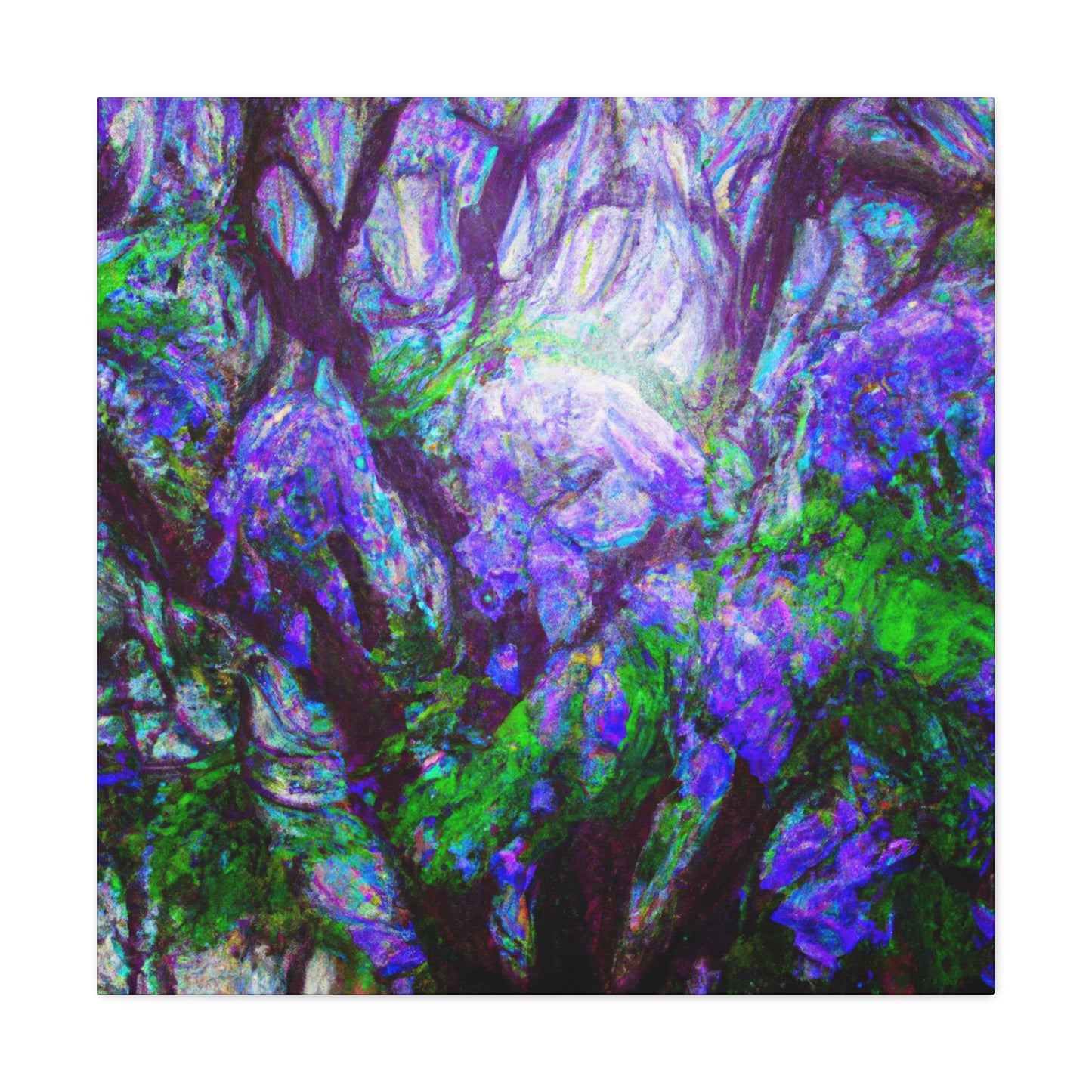 "Jacaranda Tree Bliss" - Canvas