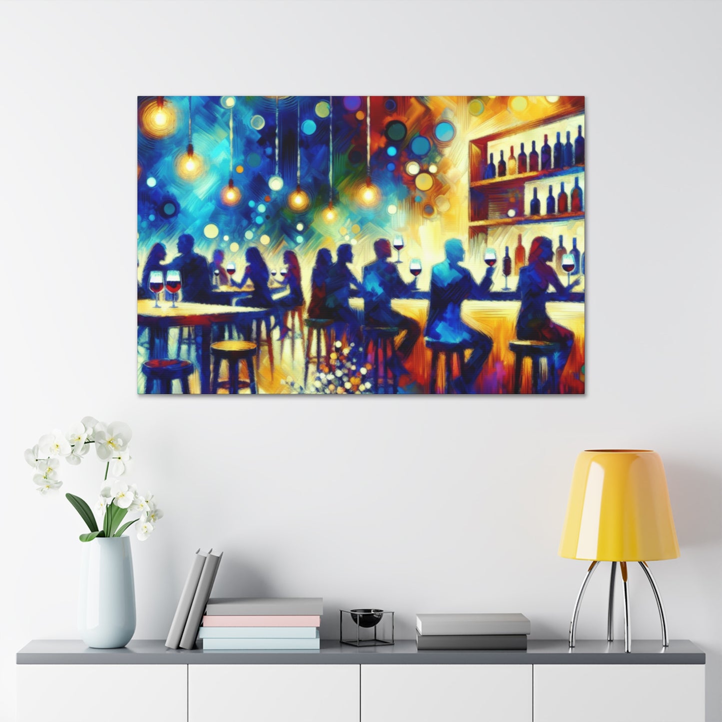 Intoxicating Vino Vibes - Canvas