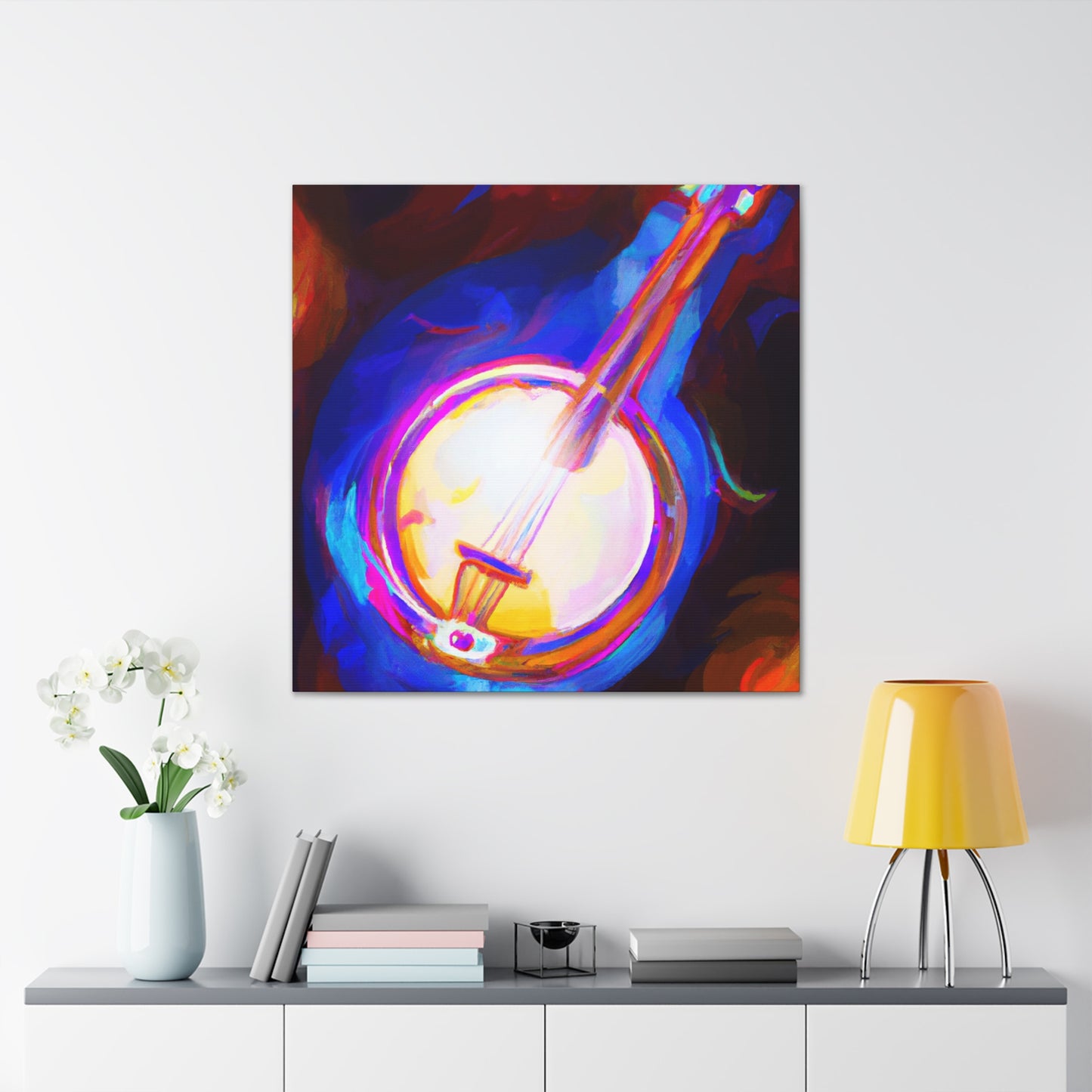 Banjo Echoes Harmony - Canvas