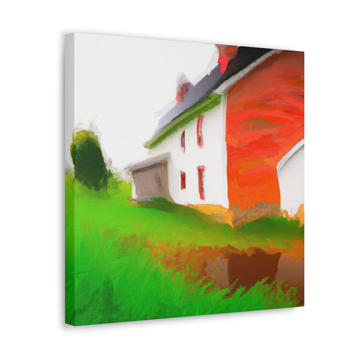 "The Mystic Barn Scene" - Canvas