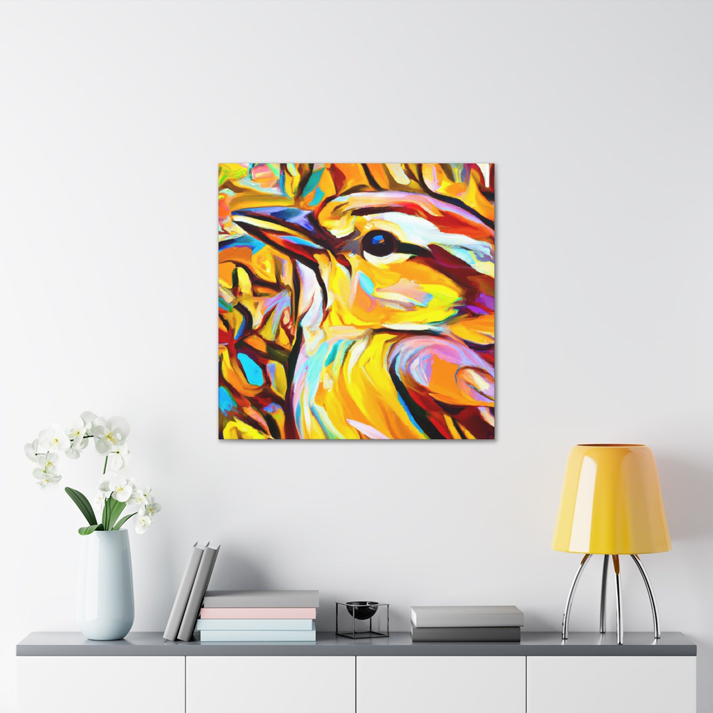 Carolina Wren Wonderment - Canvas