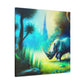 Rhinoceros in Dreamland - Canvas