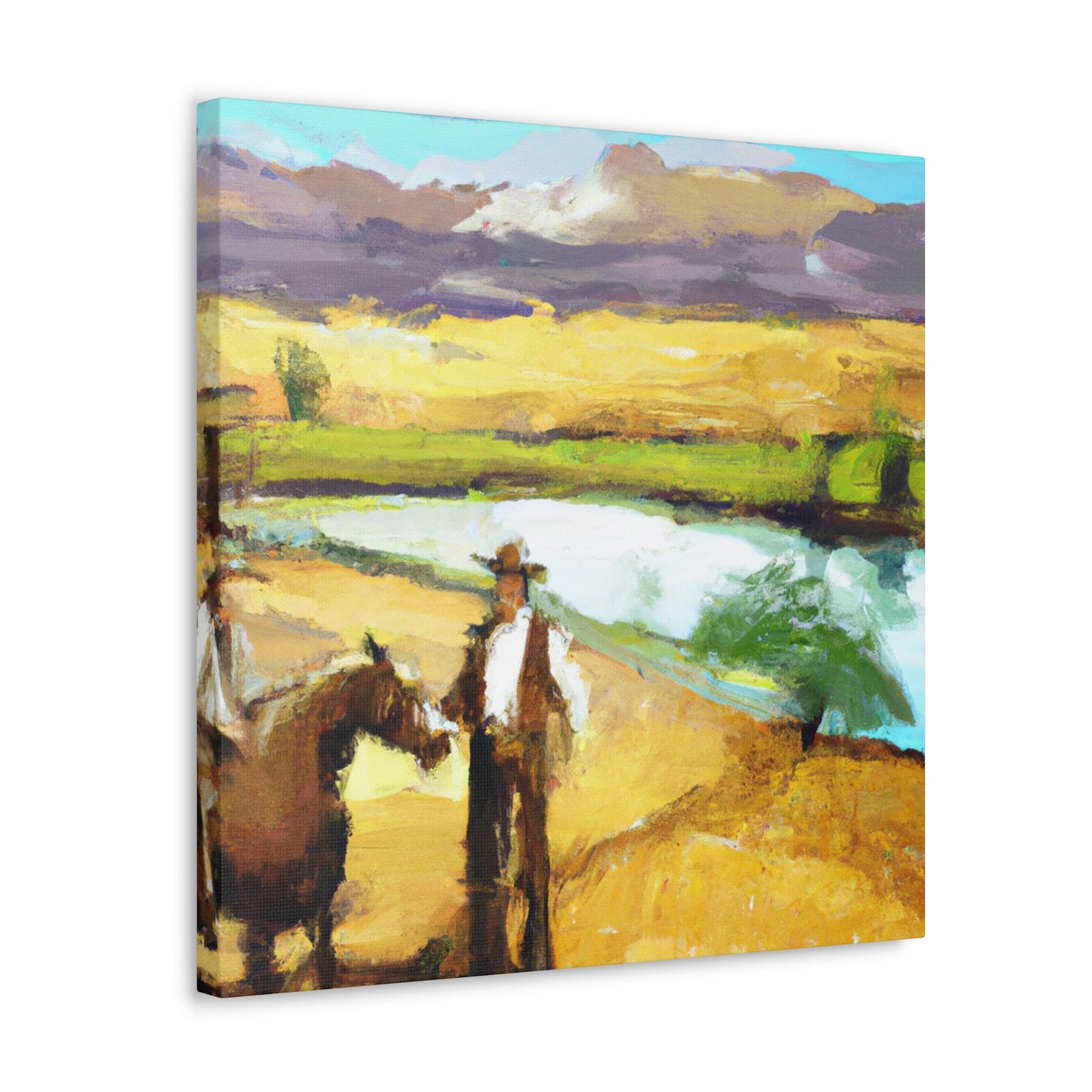 "Awe-Inspiring Western Vistas" - Canvas