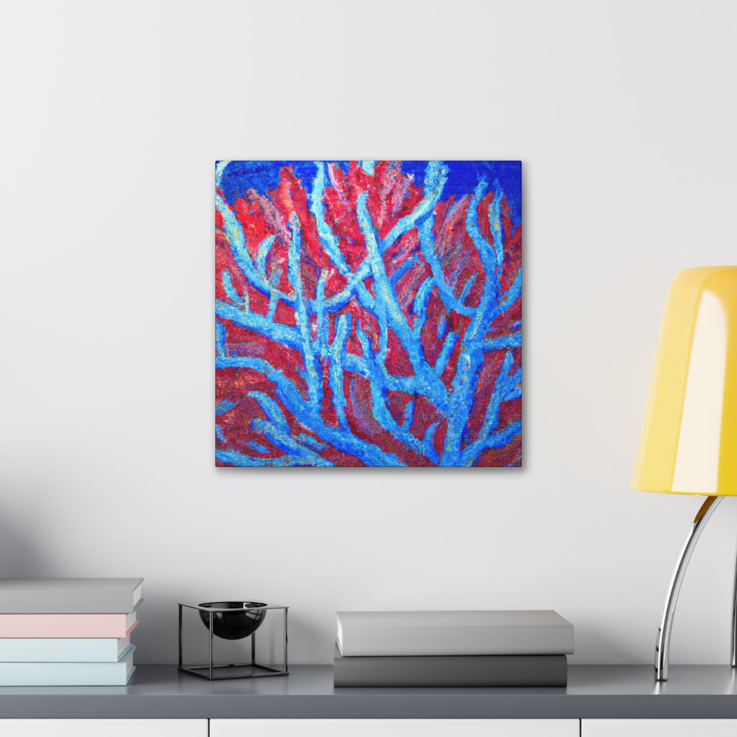 "Coral in Impressionism" - Canvas