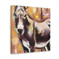 "Mule in Abstract Expressionism" - Canvas