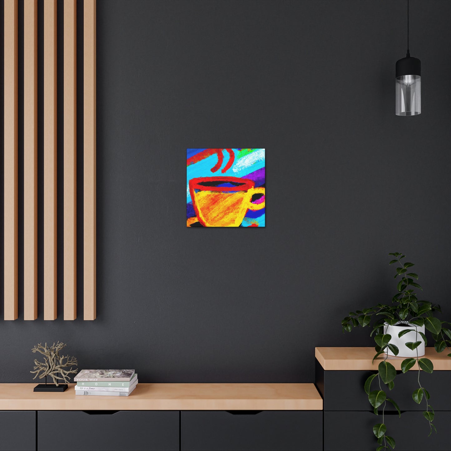 "Cup of Fauvism Joy" - Canvas