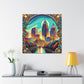 Whispering City Dreams - Canvas