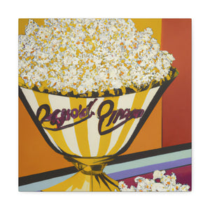 "Popcorn Art Deco Dream" - Canvas