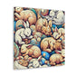 Whimsical Slumbering Creatures - Canvas