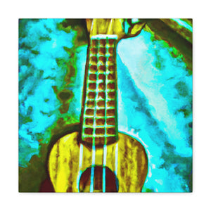 Ukelele Strumming Joy - Canvas