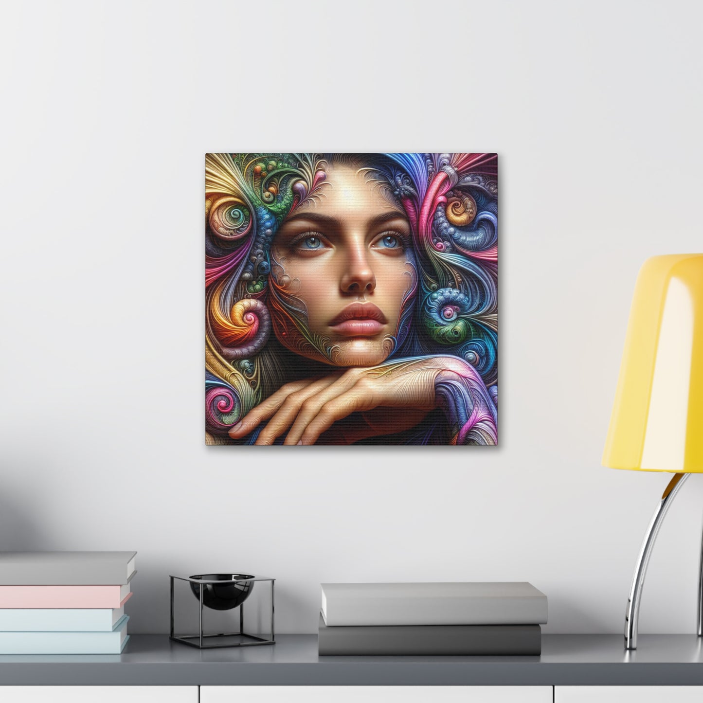 "Visions Enlivened: Time's Reverie" - Canvas