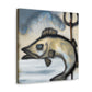 "Walleye of Surrealism" - Canvas