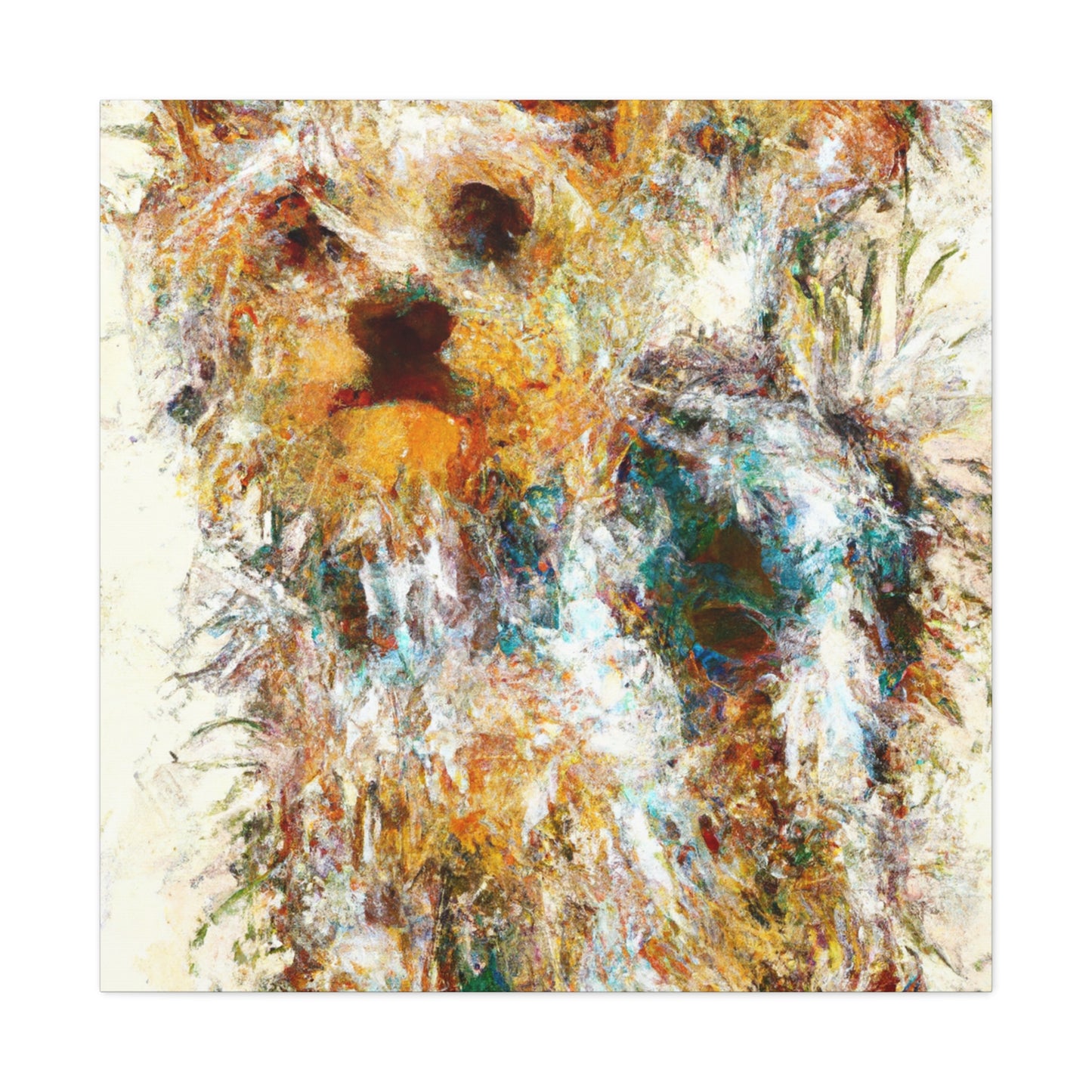 Yorkshire Terrier Expressionism - Canvas