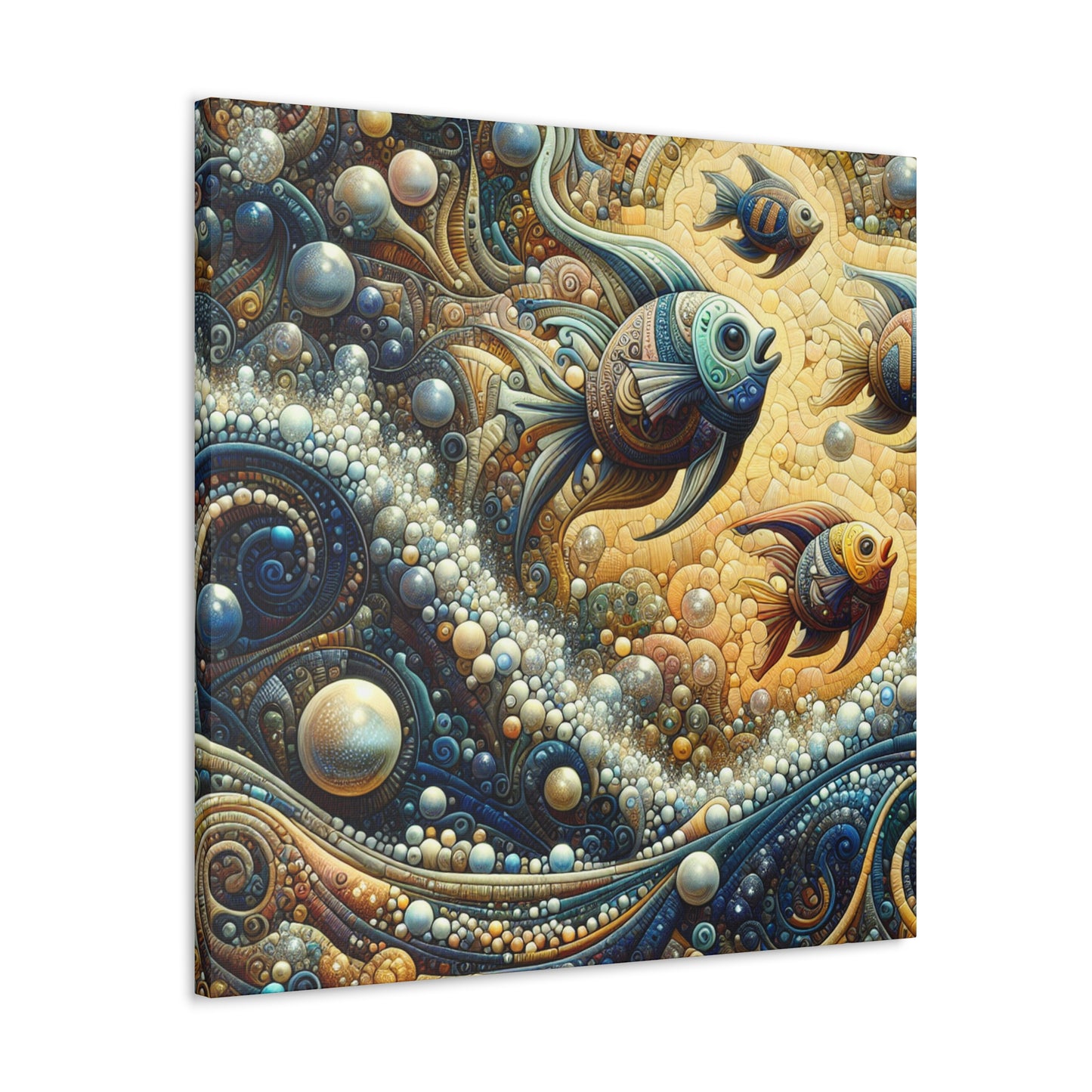 "Sublime Aquatic Serenity" - Canvas