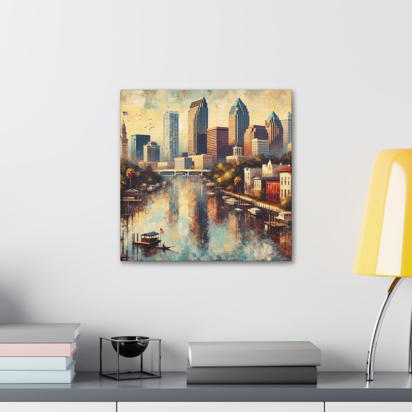 "The Dynamic Tampa Dreamscape" - Canvas