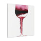 "Wine Glass Simplicity" - Canvas