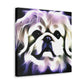 Pekingese Night Illumination - Canvas